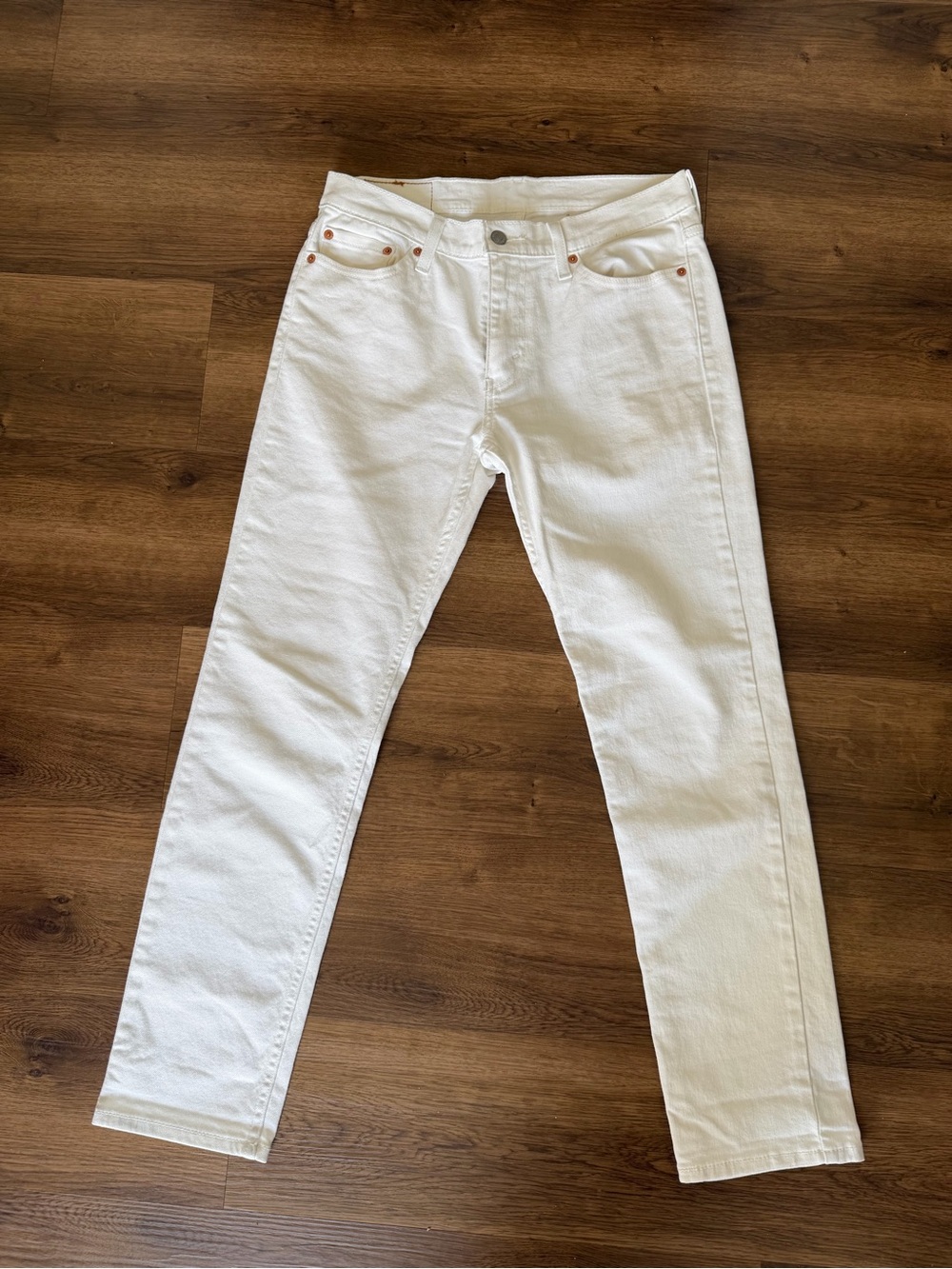 Men's Levi’s 511White Slim Jeans